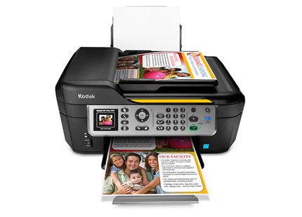 Kodak ESP 2170 Front View With Paper