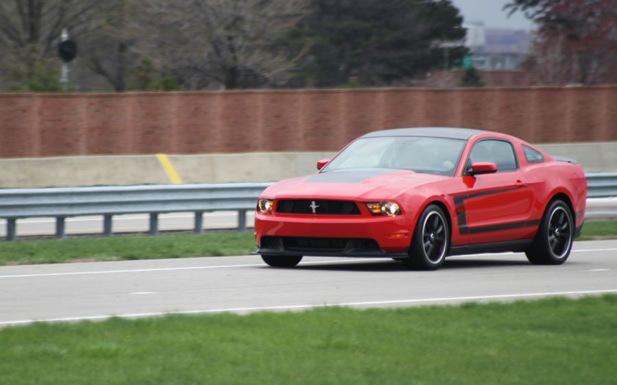 Mustang Boss 302 Red Front