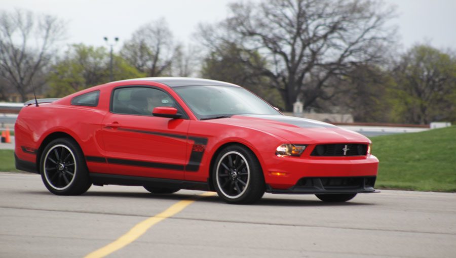 Mustang Boss 302 Red Side
