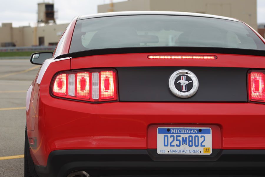 Mustang Boss 302 Red Tail Lights