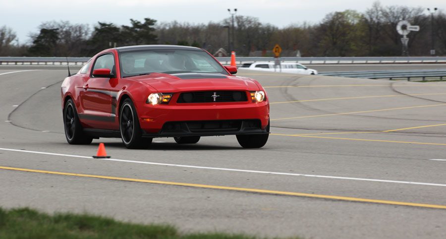 Mustang Boss 302 Red Front