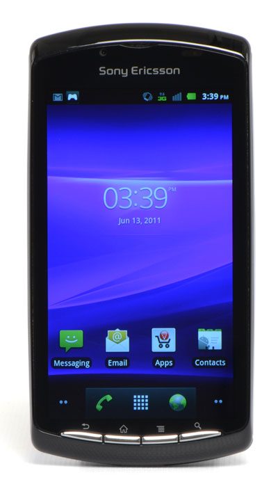 Sony Ericsson Xperia Play screen