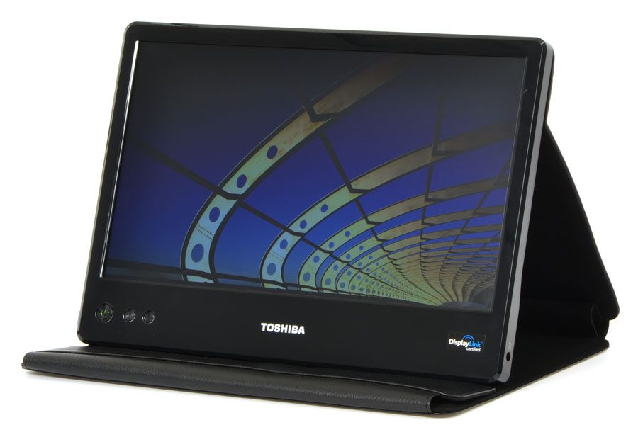 Toshiba 14-inch USB Mobile LCD Display Angle