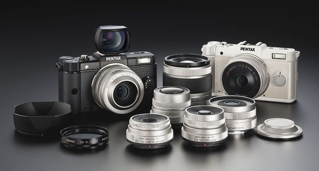 Pentax Q with lenses