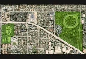 Apple Space Campus Map