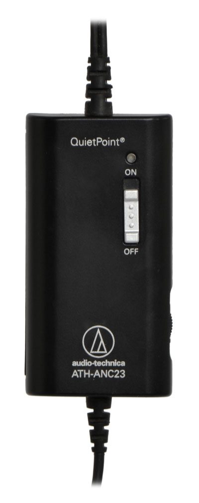 Audio-Technica ATH-ANC23 Noise-Cancelling Control