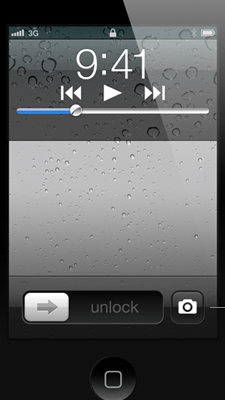 camera lock screen