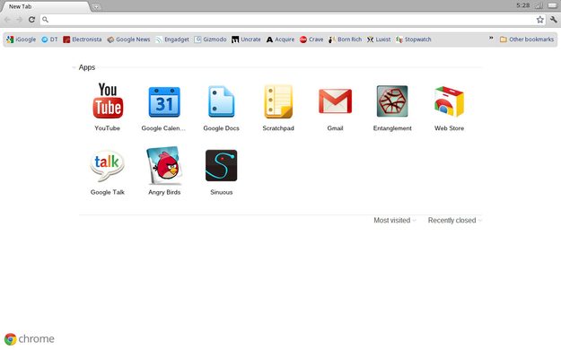 Chrome OS apps