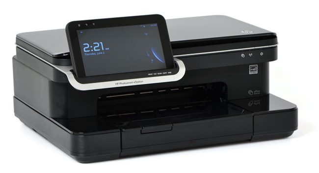 HP Photosmart eStation c510a angle tablet