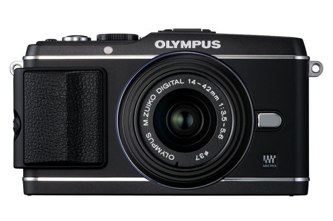 Olympus E P3 front black