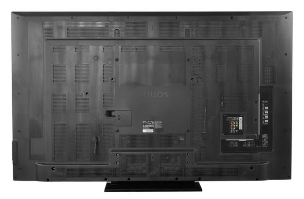 Sharp Aquos Quattron LC-70LE732U back