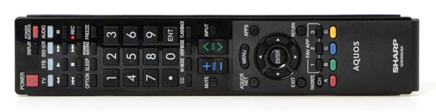 Sharp Aquos Quattron LC-70LE732U remote
