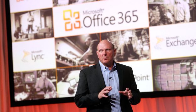 Steve Balmer Office 365