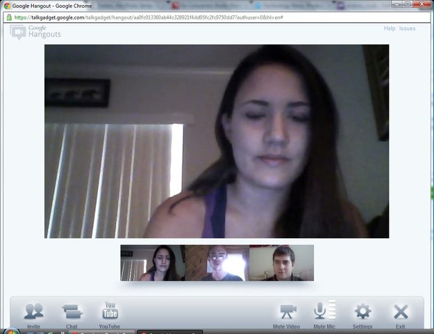 Google-Hangout chat