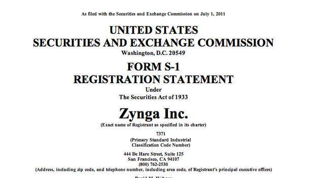 Zynga IPO