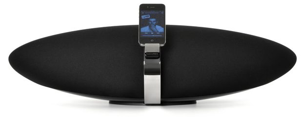 Bowers Wilkins Zeppelin front iphone