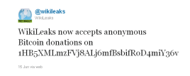 wikileaks bitcoin