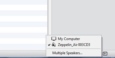 Bowers & Wilkins Zeppelin Air itunes