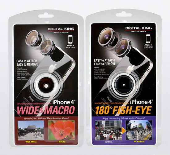 Digital King iPhone 4 lenses