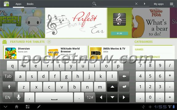 HTC Puccini custom keyboard