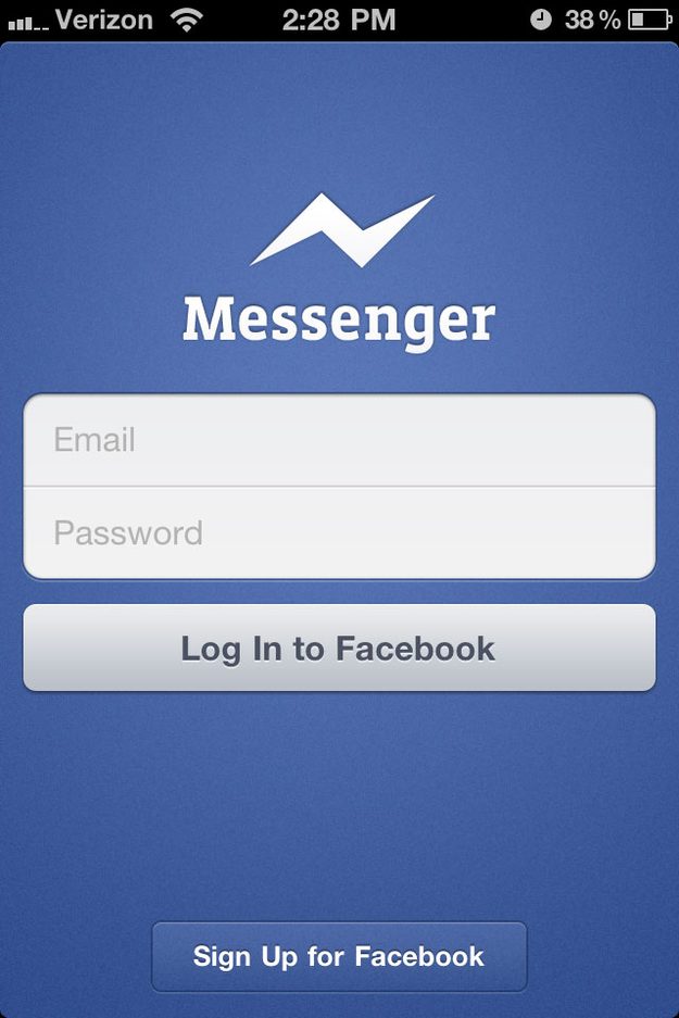 Log-In-Screen