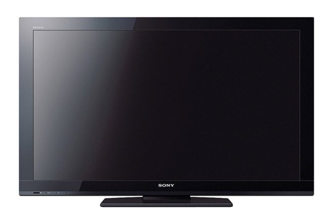 sony bravia kdl 40bx420 review front display black