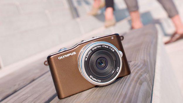 Olympus PEN Mini E-PM1 brown