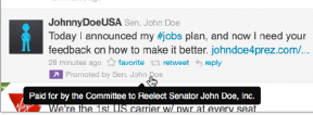screen shot political ad