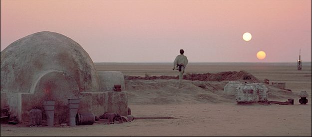 tattoine Star Wars two suns