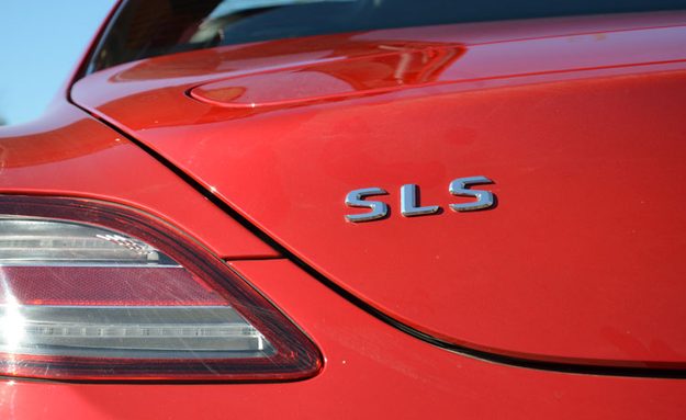 2012-mercedes-benz-sls-doors-open-amg-rear-red