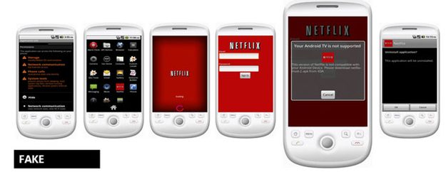fake netflix