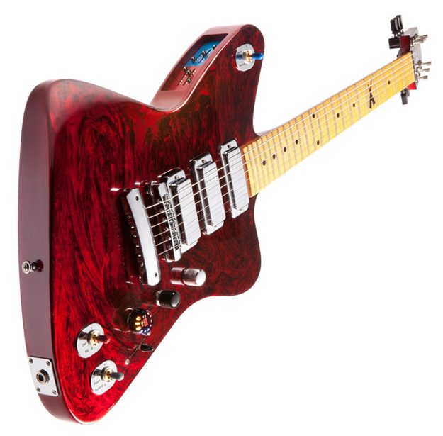 Gibson-Firebird-X-red-detail