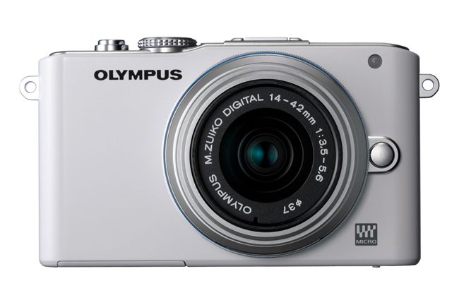 Olympus-Pen-E-PL3-front-white