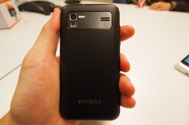 Samsung Captivate Glide hands on - back and camera