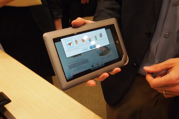 B&N Nook Tablet unveiling - Read and Record kids books