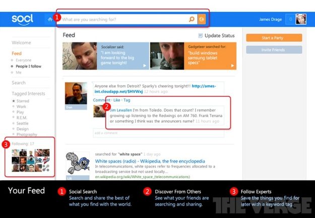Socl screen shot