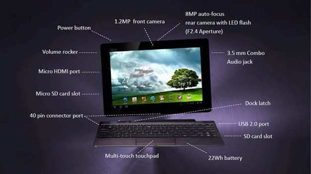 asus transformer price spec sheet 2
