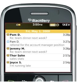 Gmail BlackBerry App