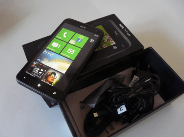 htc titan unboxed