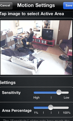 iZON motion setup