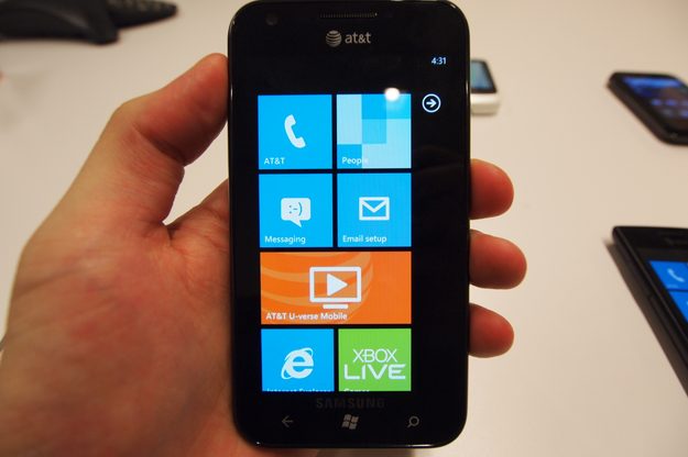 Samsung Focus S front