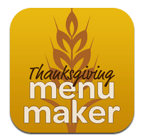 thanksgiving menu maker