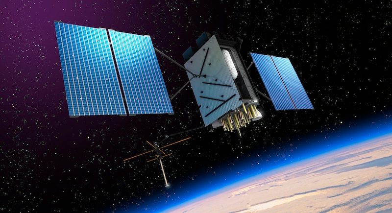 Lockheed Martin GPS III Satellite art