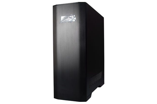 falcon northwest mach v review front left angle