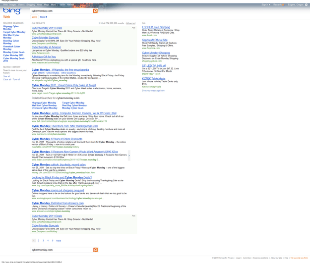 whole page bing