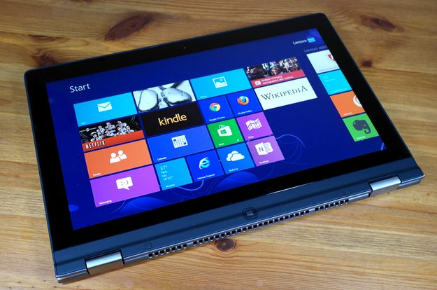 Lenovo Yoga review tablet mode hybrid tablet laptop