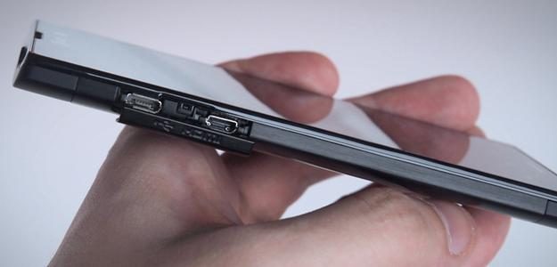 Sony Xperia Ion review left side ports cover android 2.1 smartphone