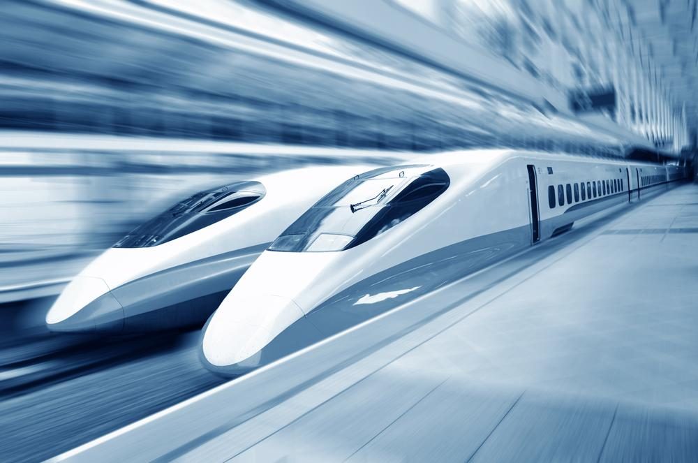 bullet train shutterstock