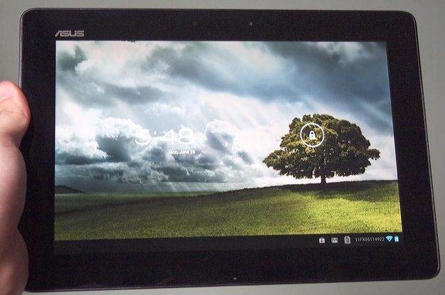 Asus transformer pad infinity review screen tablet homescreen