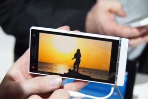 Sony NXT series at MWC - Xperia P WhiteMagic